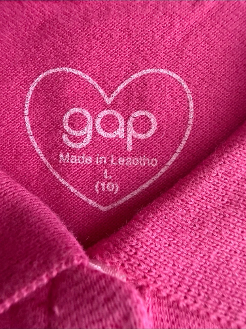 🩷🌸GAP KIDS Magenta Cotton Knit Tee Top NWT